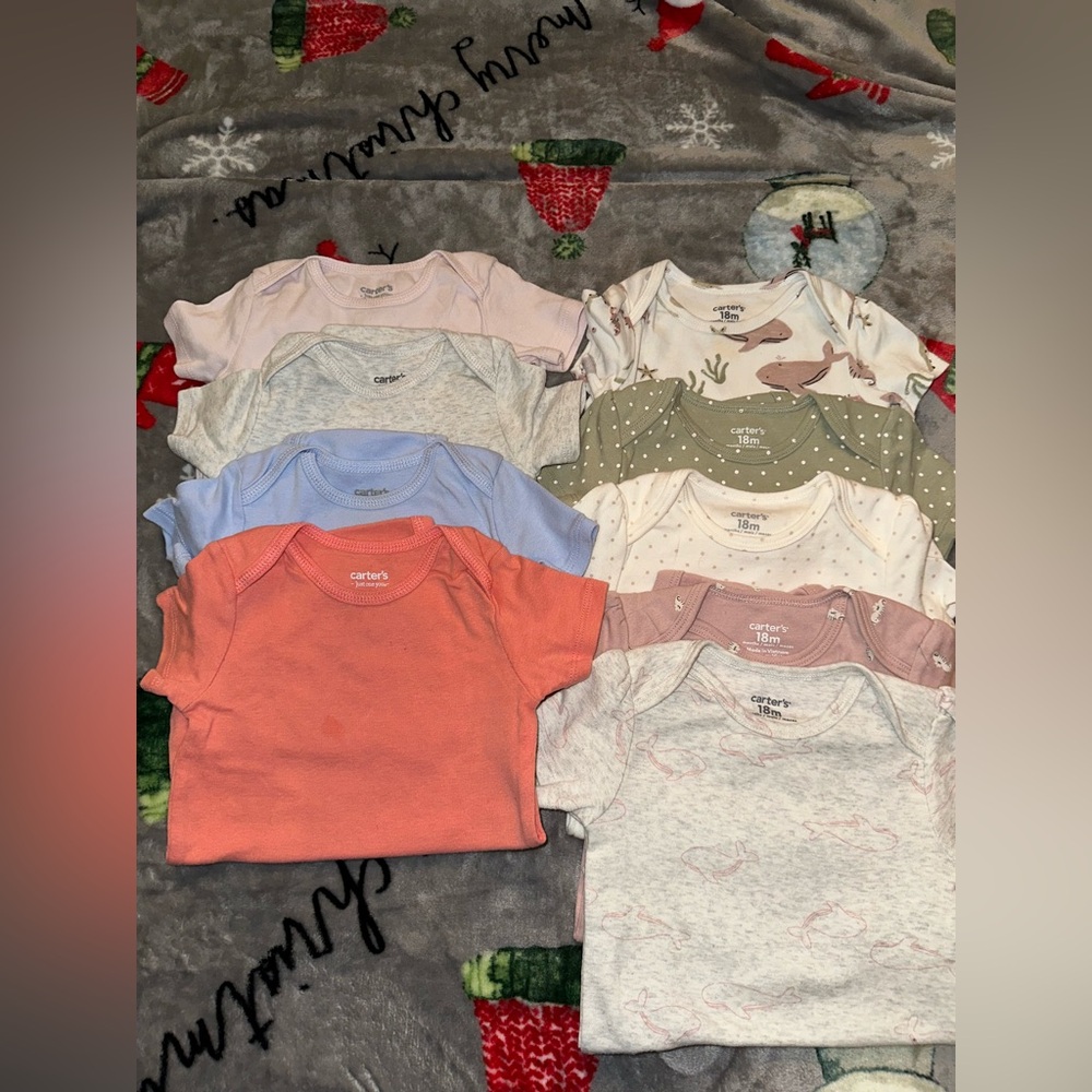 Carter’s Baby Girl Onesie Bundle